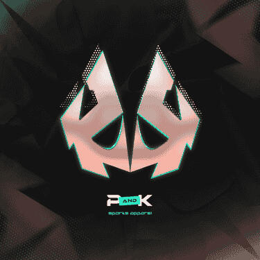 Apparel E-Sports and Designs logo. Geometric pink and black wolf/fox head design. DKLT Designs Apparel Partner. Apparel E-Sports and Designs logo. Geometric pink and black wolf/fox head design. DKLT Designs Apparel Partner.